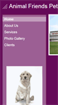 Mobile Screenshot of animalfriendspethotel.com